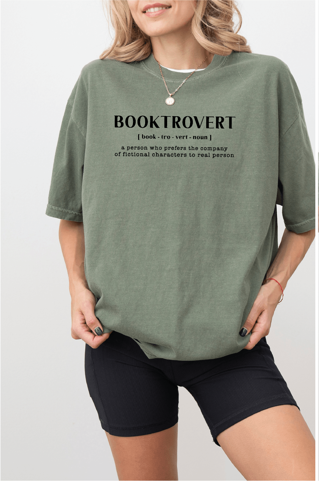 Booktrovert Bookish Unisex Screen Printed Tee