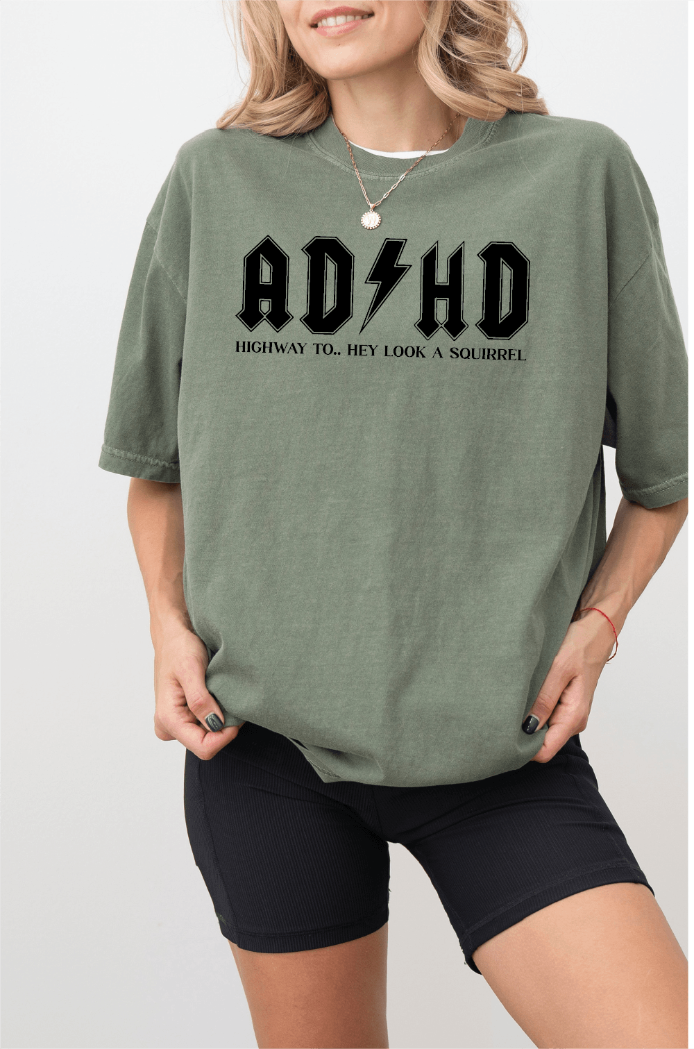 ADHD Unisex Screen Printed Tee