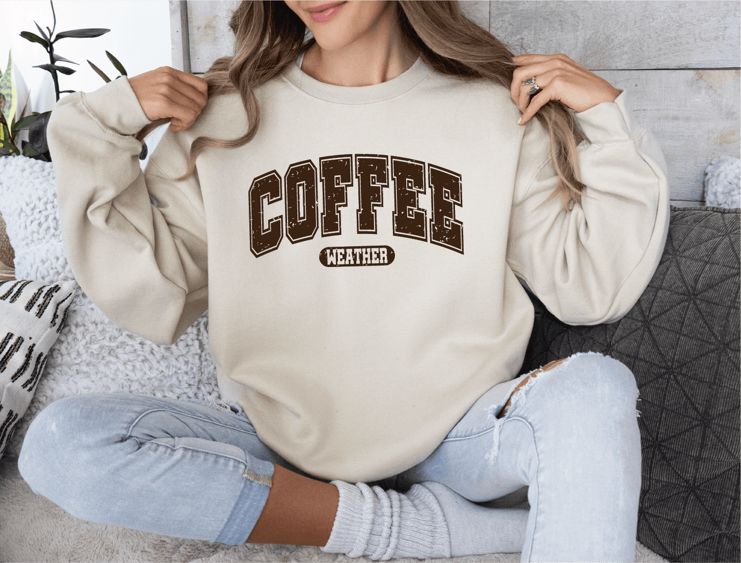 Coffee Weather Unisex Screen Printed Tee