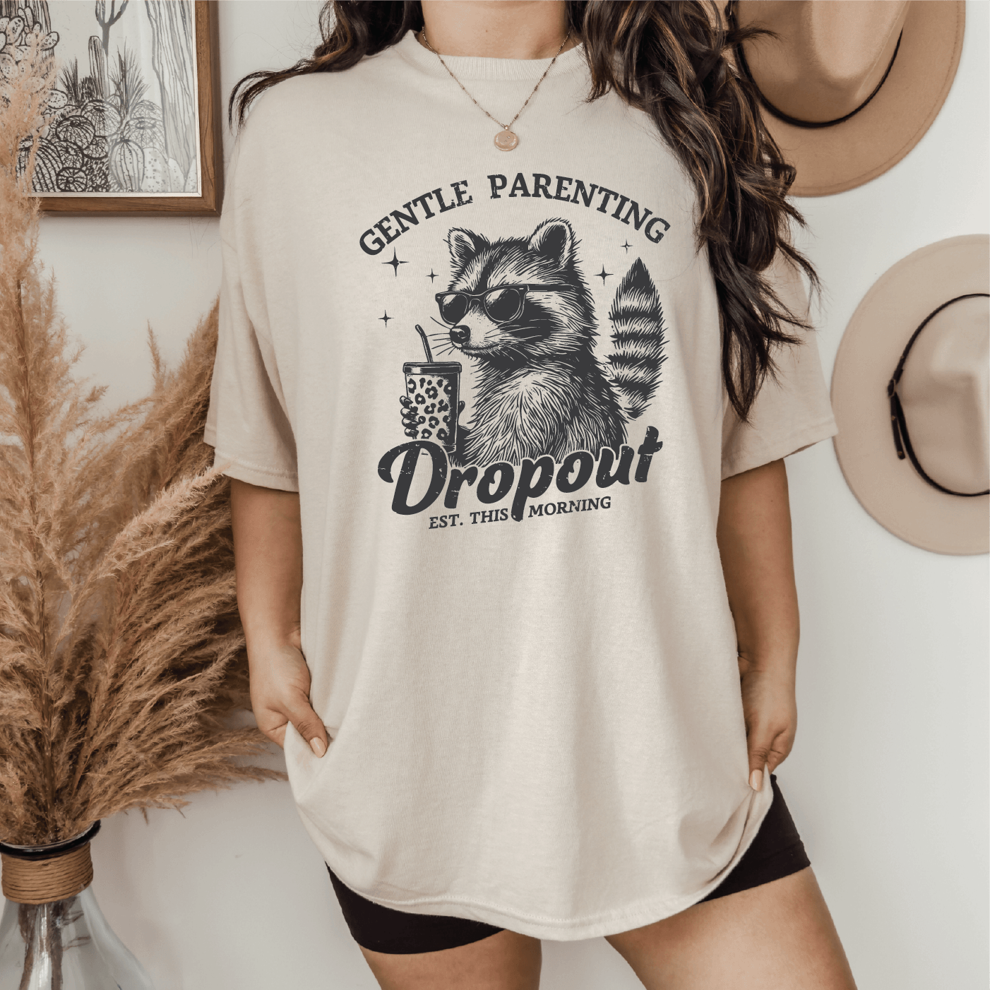 Gentle Patenting Dropout, Mother's Day Gift Screen Printed Unisex Shirt