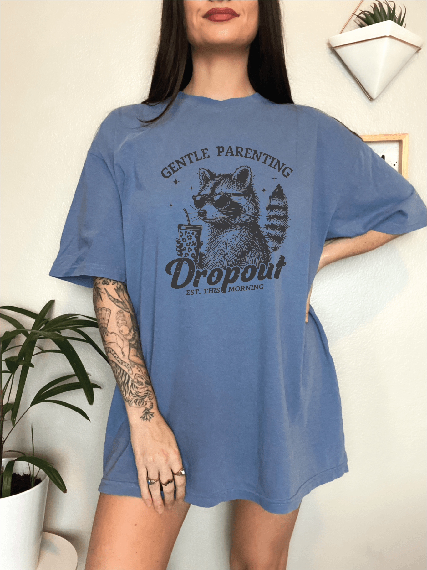 Gentle Patenting Dropout, Mother's Day Gift Screen Printed Unisex Shirt