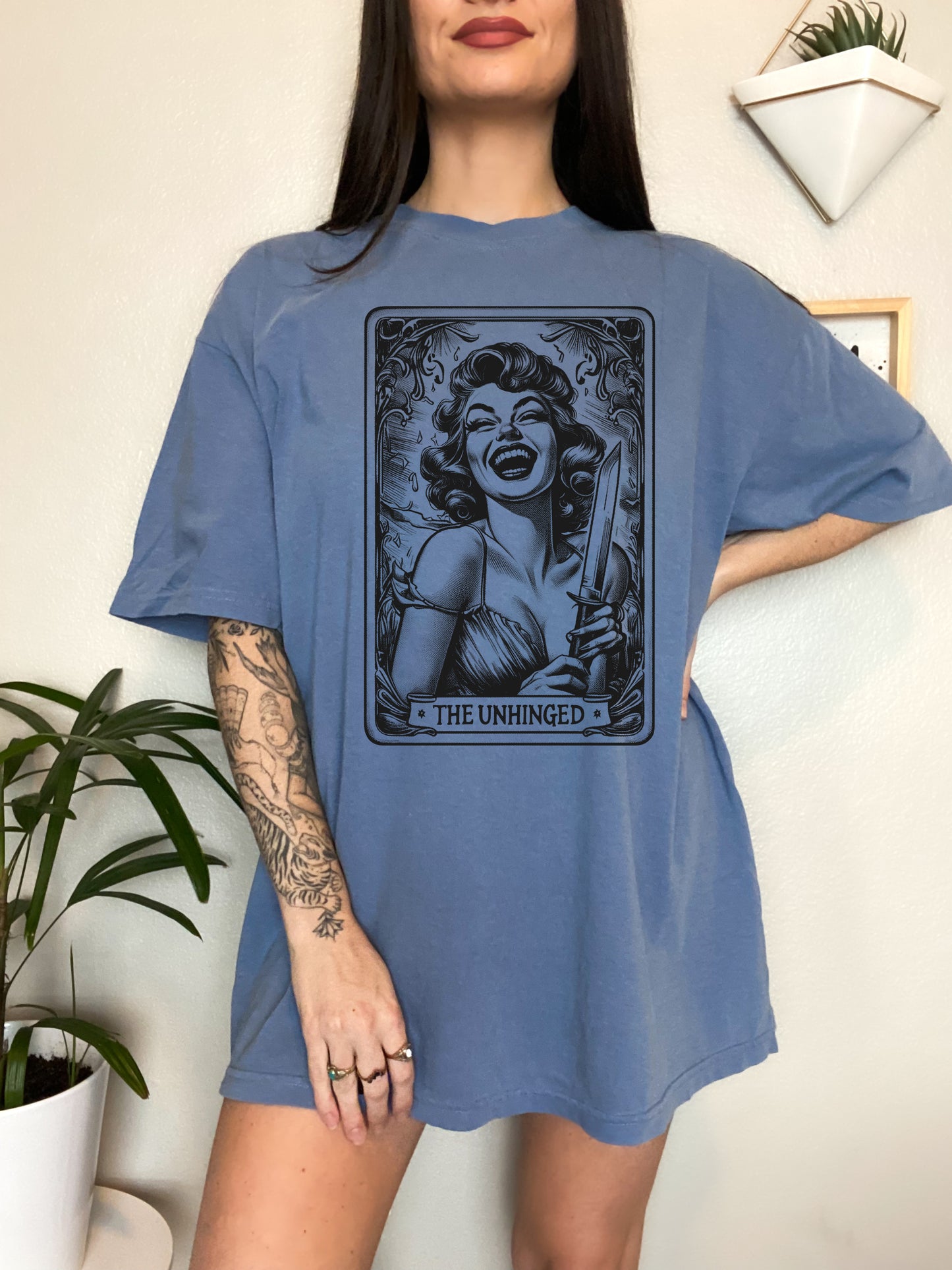 Unhinged Unisex Screen Printed Tee