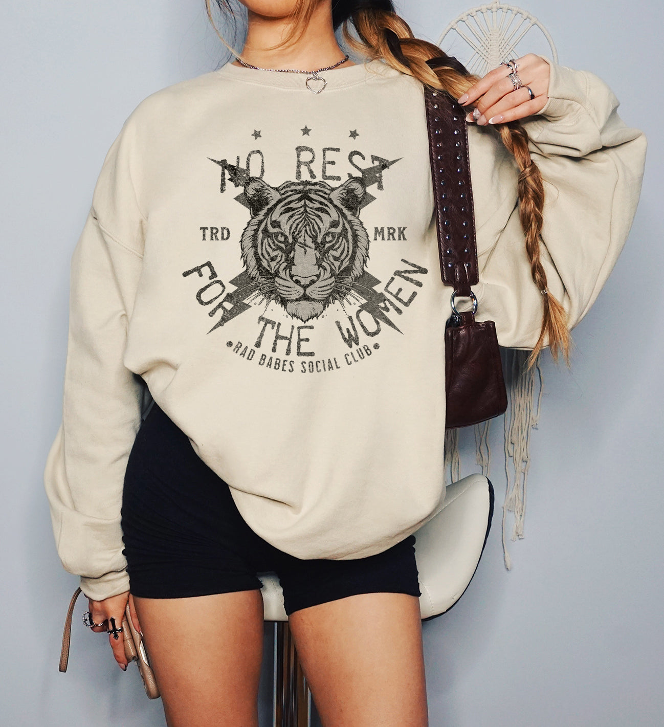 No Rest For The Women, Feminist Screen Printed Unisex Tee
