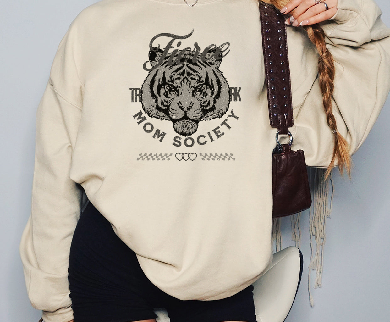 Fierce Mom Society Screen Printed Unisex Tee