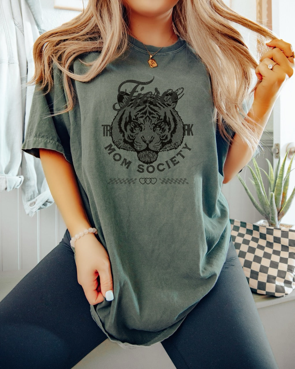 Fierce Mom Society Screen Printed Unisex Tee