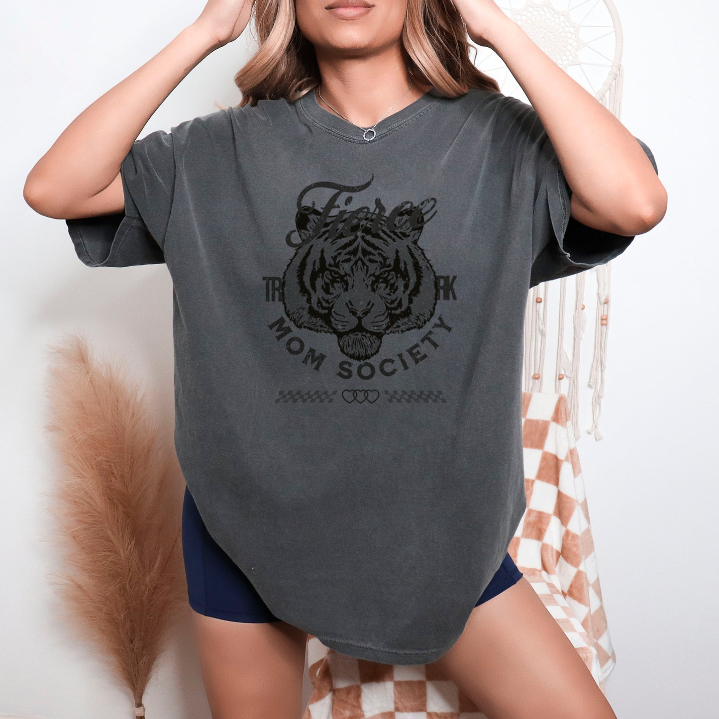 Fierce Mom Society Screen Printed Unisex Tee